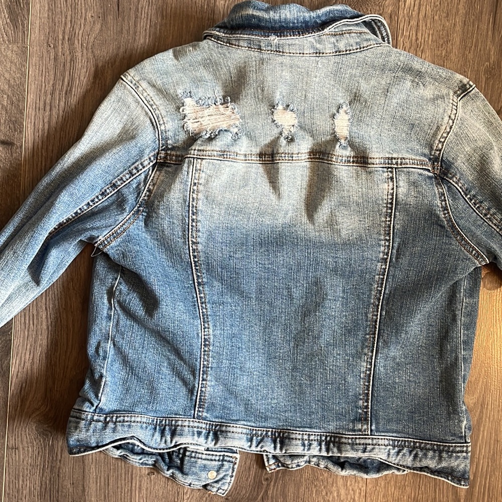 💜Ivy + Main denim jean jacket Everyday wear casual trendy chic girly - Picture 3 of 3